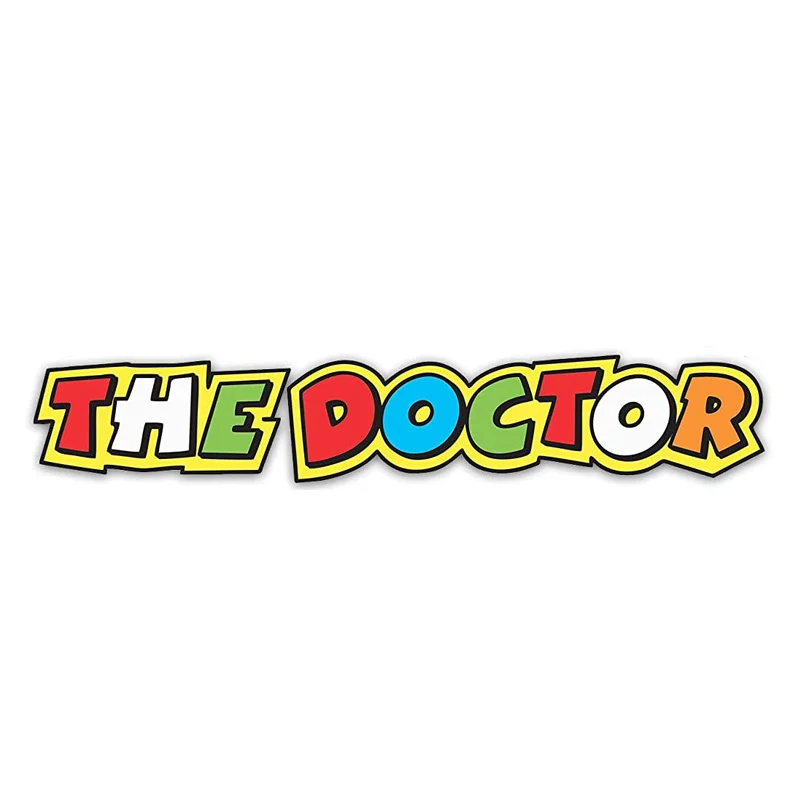 JuYouHui Exterior Accessories Decal High Quality The Doctor Rosi Badge Brand Car Sticker Decal Decor Motorcycle Vinyl Stickers