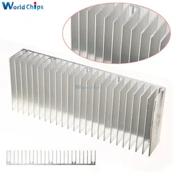 60x150x25mm Silver Aluminum Heatsink Heat Sink for Chip IC LED Electronic Heat Dissipation Cooling Cooler