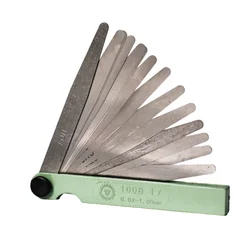 KegLand 17 Blade Feeler Gauge Thickness Gap Filler Measure Tool (Metric)