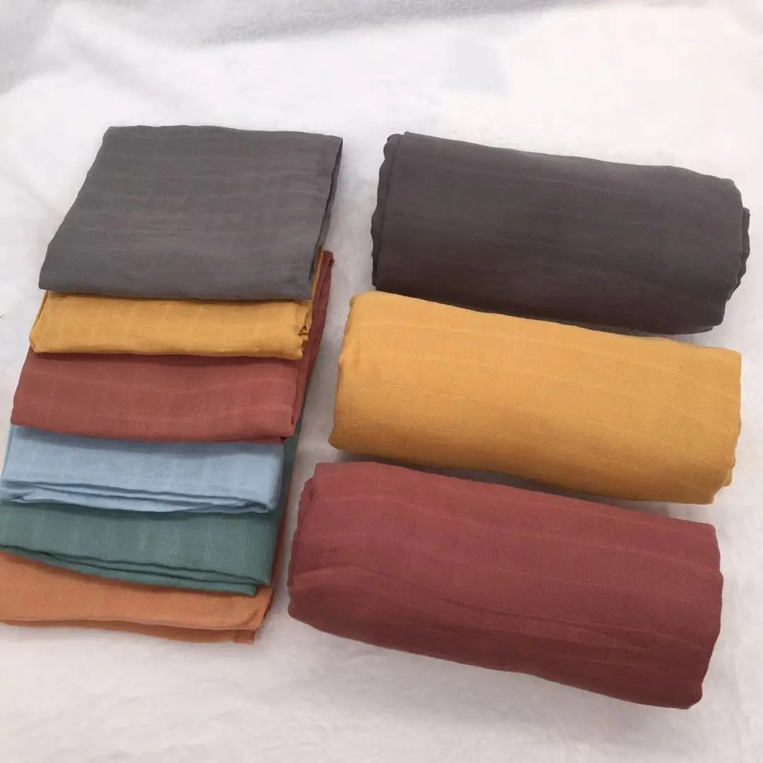 70% Bamboo 30% Cotton Baby Swaddle Muslin Baby Blankets Newborn Baby Deken Hydrofiele Doeken Baby Lange Bebe