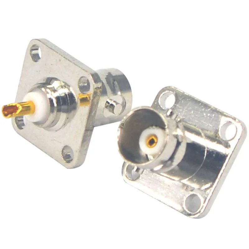 1 Piece Adapter Connector BNC F TV to TNC / F TV / FME / IEC PAL DVB-T / MCX / SMB Male Plug & Female Jack RF Coaxial