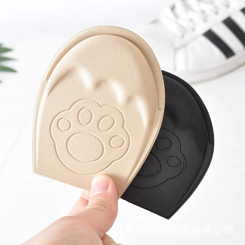 2Pairs Shoe Inserts Big Size Change Small Toe Plug Sport Forefoot Pad Adjustment Men Women Anti-Slip Foot Protection Pad Cushion image 6