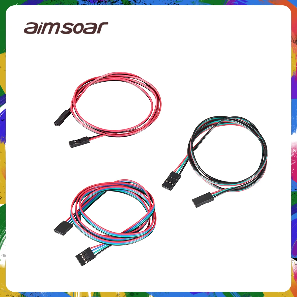 

Разъем dupont line 2 3 4 pin для 3d принтера, 70 см, 100 см
