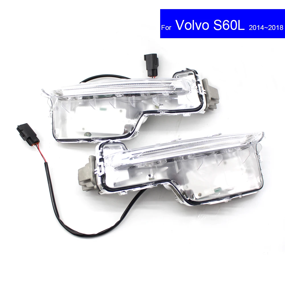 

Car Fog Light For Volvo S60L 2014 2015 2016 2017 2018 Car Fog Light Lamp Driver & Passenger Side LED Auto Fog Lamp Assembly