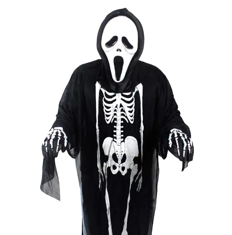 Robe à capuche style médiéval pour Halloween, chapeau de masque, Costume de médecin de la pandémie pour hommes, Cape de magicien d'horreur, de moine, Cosplay, Steampunk