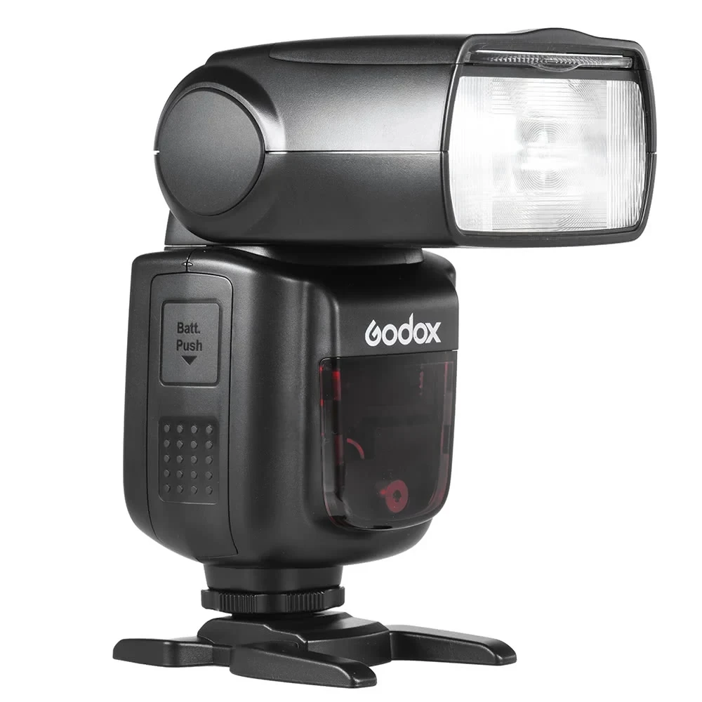 Godox-Off Camera V850II GN60 ، 1/8000s HSS Flash Speedlite 2.4G Wireless X System ، بطارية ليثيوم أيون لكاميرات Canon Nikon DSLR