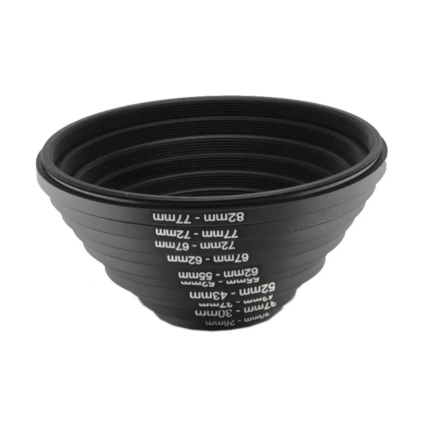 49-43 40.5-37 43-37 43-39 46-39 46-43 46-48 58-49mm Aluminum ring Metal Step down Rings Lens Adapter Filter