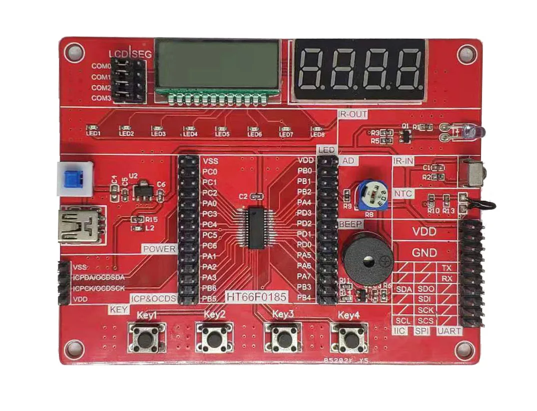 

HT66F0185 HT66V0185 Simulation Board Development Learning Board
