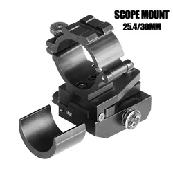 30mm/25mm Adjustable Scope Mount Rings Mil-Std-1913 Rail And Weaver Rail Tactical Mount For Scopes Airsoft Hunting Accessories