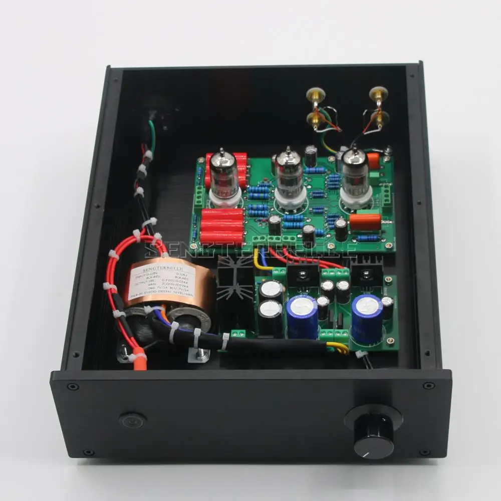 

Finished PRT04A Hi-End 12AX7 Tube Preamplifier HiFi Home Audio Preamp Based on JADIS JP200 Circuit