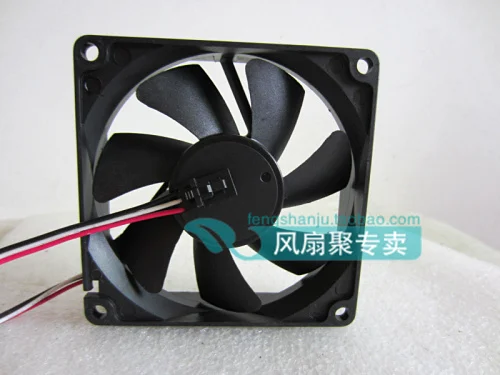 Y.S TECH YW08020024BH DC 24V 0.12A 80x80x20mm 3-wire Server Cooling Fan