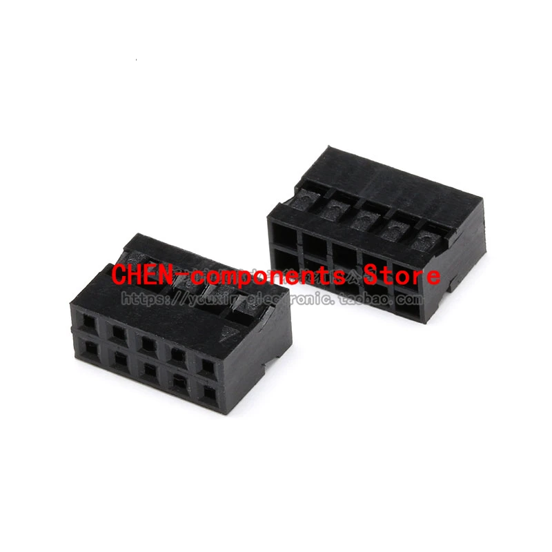 20PCS DuPont Plastic Shell 2.0MM Single/Double Row DuPont Connector 2P 3P 2X2P 2X3P 2X5P DuPont Head DuPont Shell