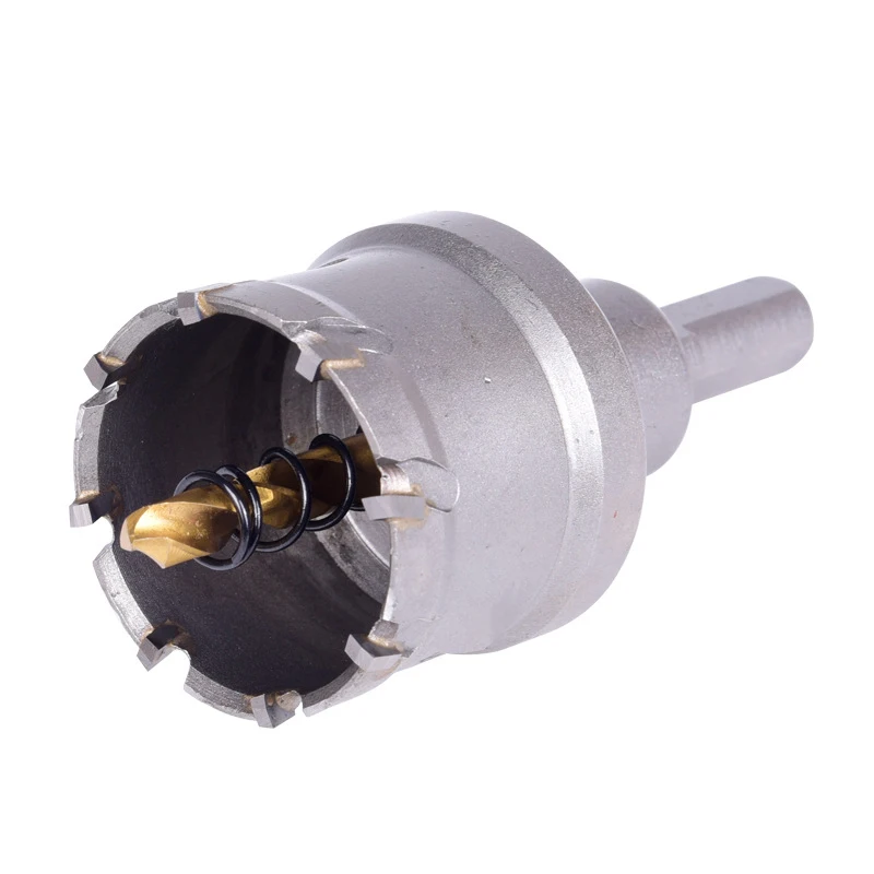 Q,Grt 1PCS TCT Carbide Drill Bit Hole Saw Metalworking Cutter For Stainless Steel Alloy Metal Drilling Drill Bit Free shopping