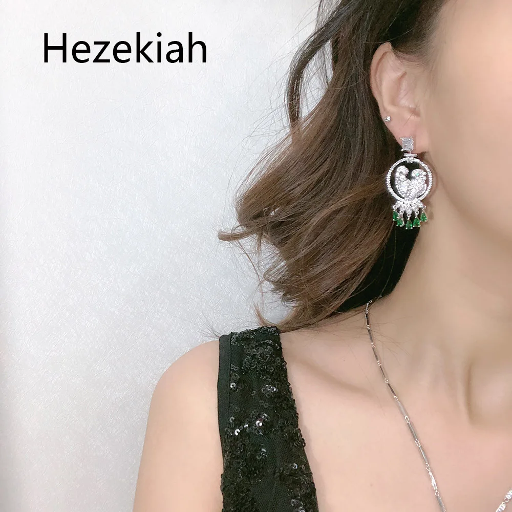 Hezekiah  needle Northern Europe Parrot Earrings Free shipping Personality Women's Earrings Dance party Superior quality