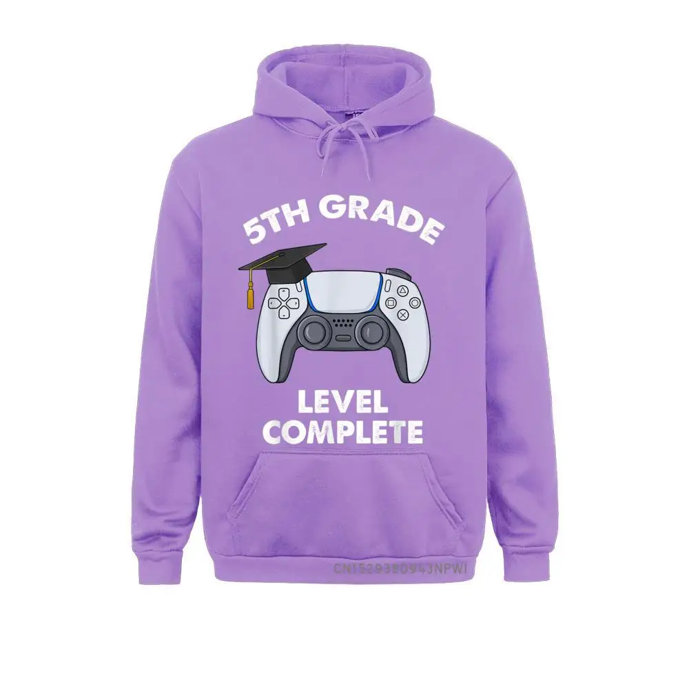 5th Grade Level Complete Graduation Gamer Boys School Pullover Gothic Hoodies For Women Fitted Sweatshirts Clothes