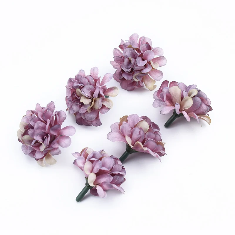 20 Stück Dekorative Blumen Hochzeit Heimdekoration Zubehör Weihnachtskranz Günstige Seiden-Pfingstrosen-Staubgefäße Künstliche Blumen – Detail 12