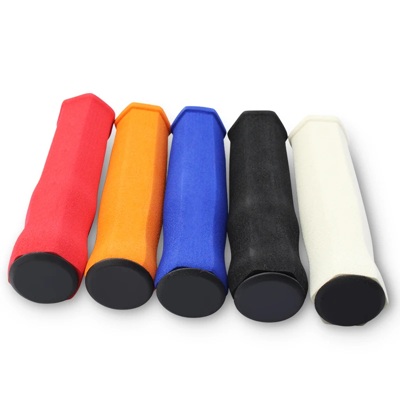 Ergonomic MTB Bike Handlebar Grips High Density Soft Sponge Folding Bicycle Anti-skid Handle Bar End Covers