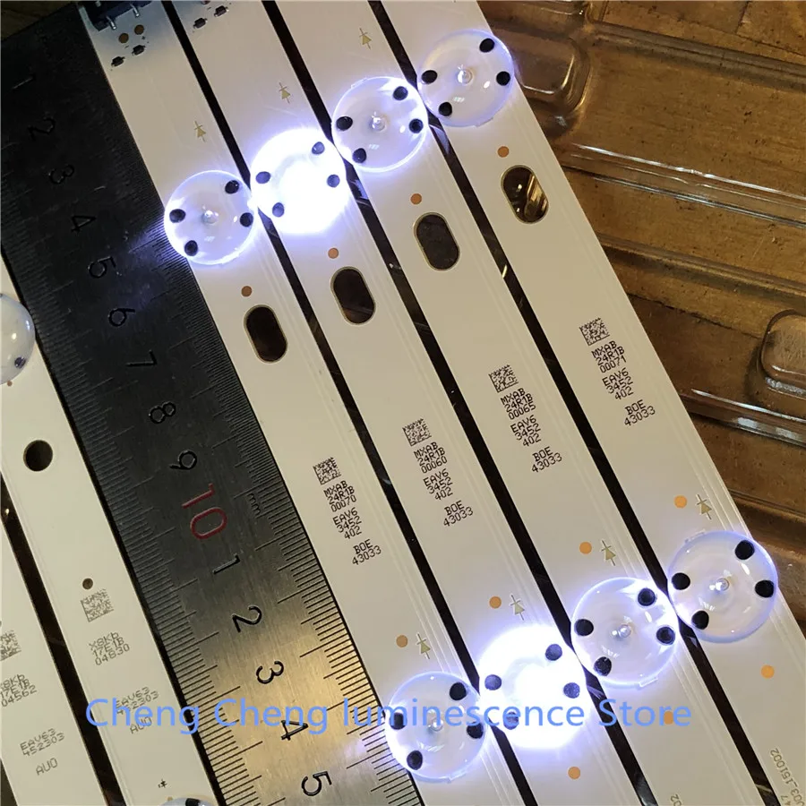 12PCS/lot  8 lamp For LG Innotek 16Y 43inch FHD_LED LH604V 43LH60_FHD_A EAV63452303 43LH604V HC430DGN 43LH570V 43UF6400