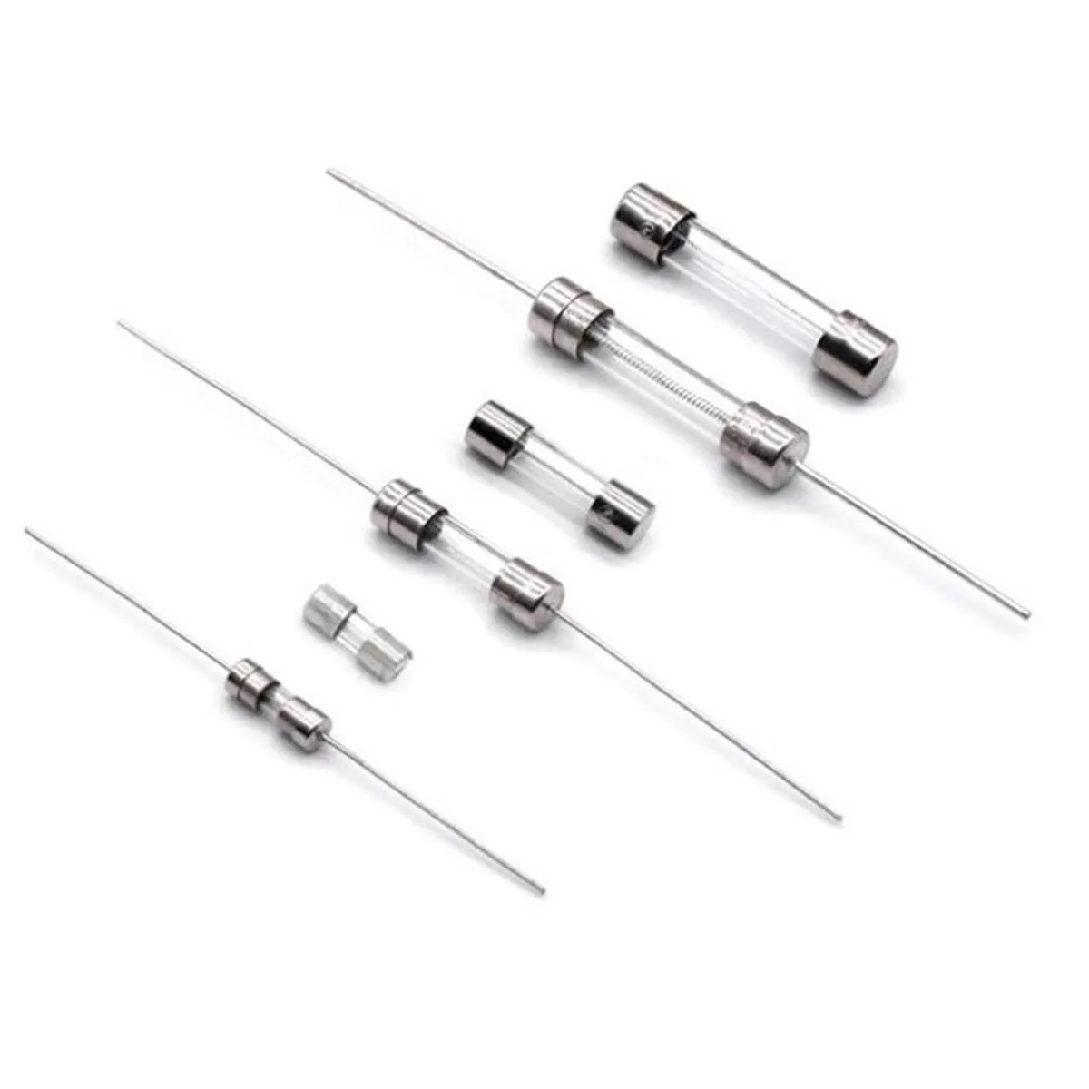 10PCS/Lot  3.6*10 Glass Fuse  With a pin 250V 0.25A 0.5A 1A 2A 3A 3.15A 4A 5A 6.3A 7A 8A 10A 12A 15A 20A