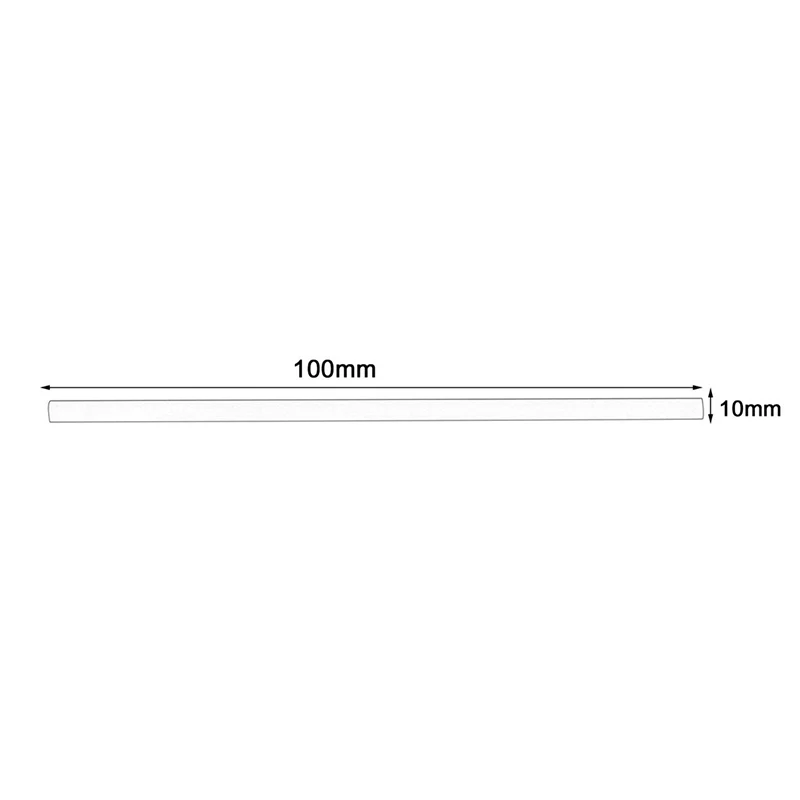 Barras de pegamento caliente para pistola de pegamento eléctrica, herramientas de reparación de álbumes artesanales, accesorios de aleación, 7mm x 100mm, lote