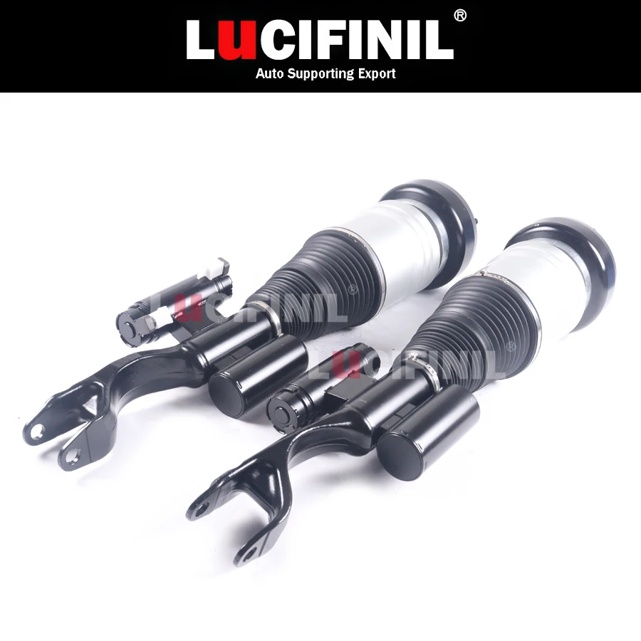 

LuCIFINIL 1Pair Front Air Suspension Shock Strut Fit Benz C-Class W205 S205 C205 4MATIC 2053204968 2053205068