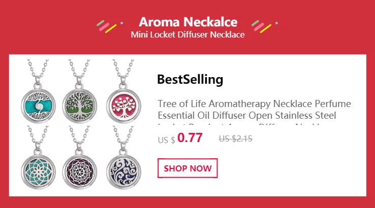 Stainless Steel Aromatherapy Essential Oil Diffuser Necklace Mini Tree Flower 12mm Locket Charm Aroma Perfume Pendant Necklace