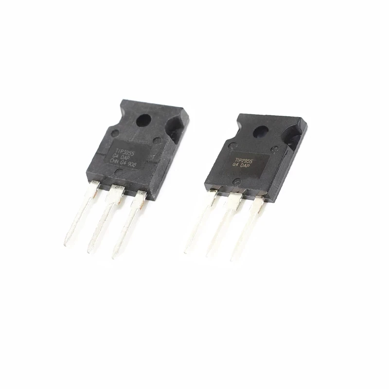 5PCS New TIP2955 TIP3055 15A100V Darlington Power Transistor TO-247 2955 3055 In Stock