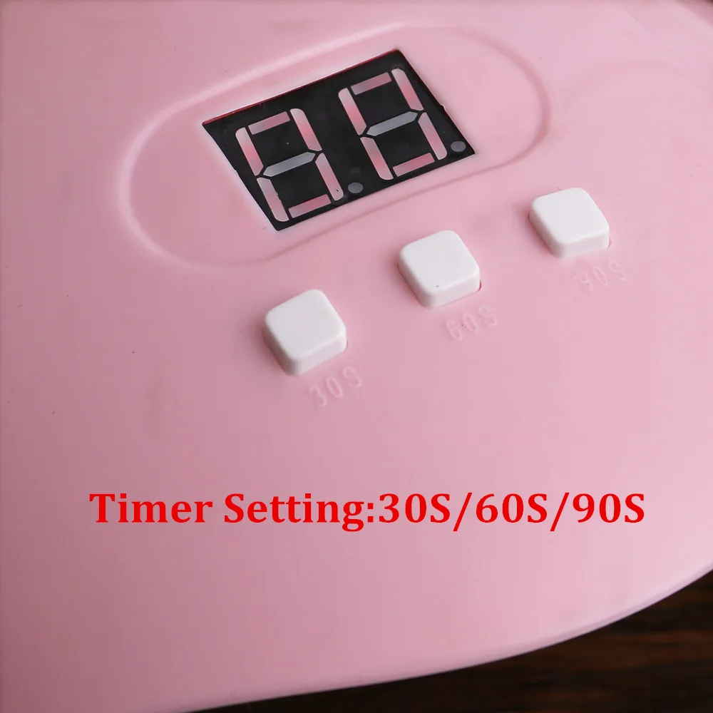 Secador de uñas para el hogar, lámpara LED UV de 36W, 18 piezas LED, MINI Lámpara USB, Máquina secadora de barniz de Gel UV, herramienta portátil para uñas