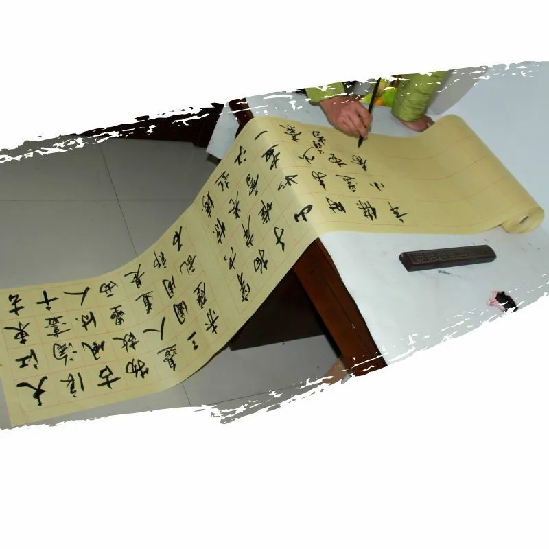 Calligraphy Papers Bamboo Rice Papers Thicken Chinese Half-Ripe Xuan Paper Rice Paper with Texture Rijstpapier Carta Di Riso