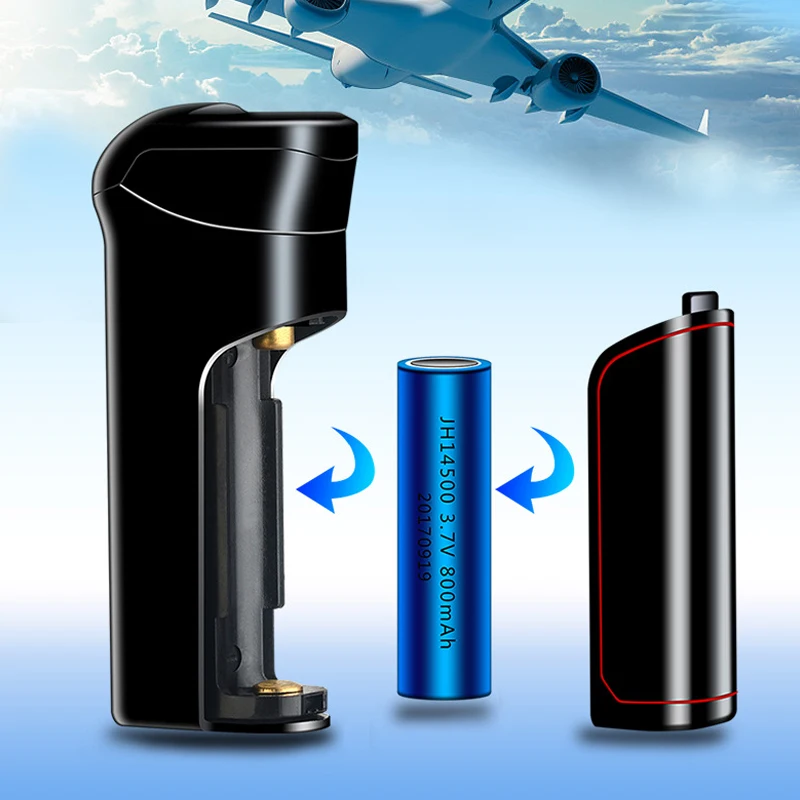 New Rotating Plasma Arc Lighter Smart Touch Interchangeable Battery USB Electronic Lighter Rechargeable Windproof Gifts For Man