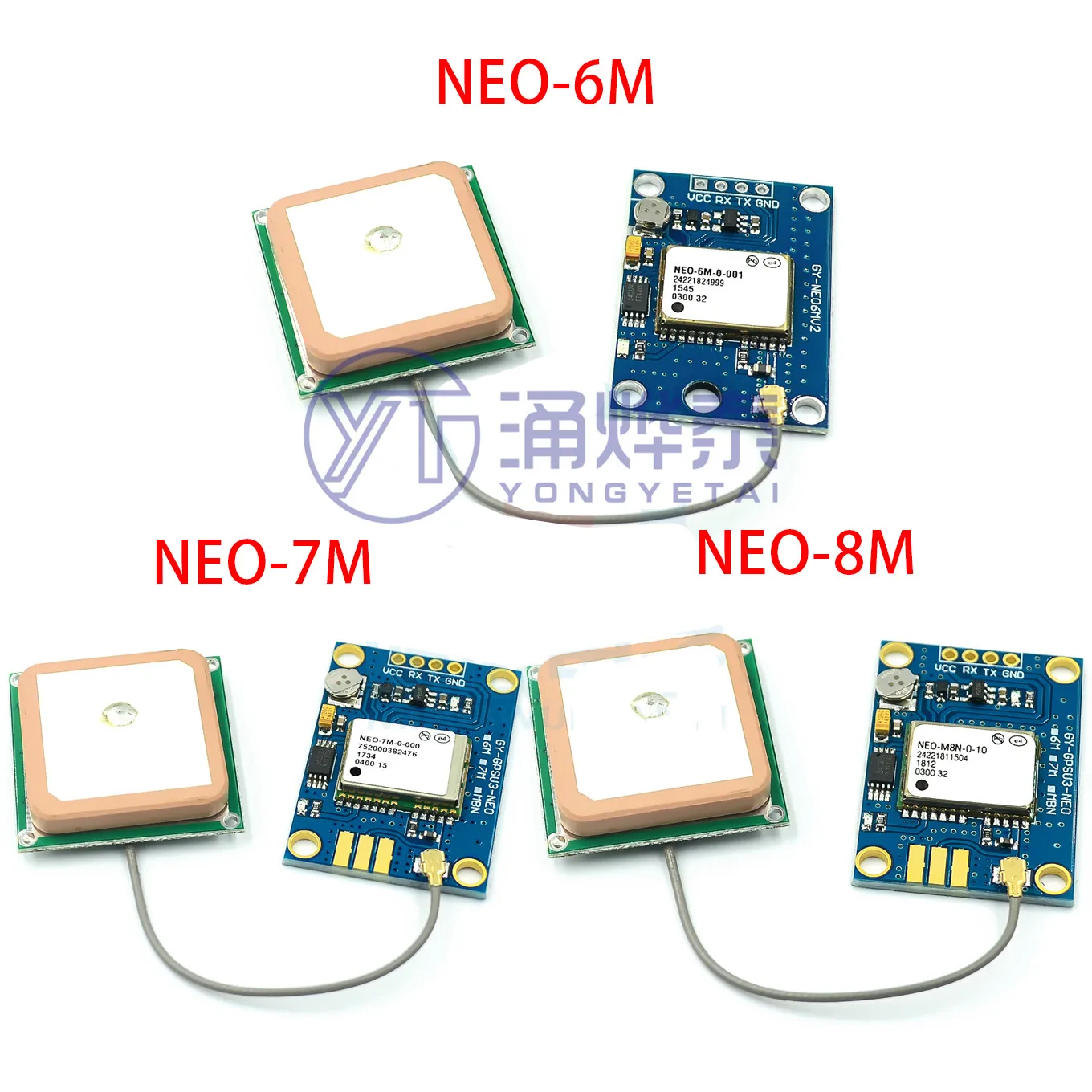 YYT GY-NEO-6M/7M/8M V2 flight control GPS module with EEPROM MWC APM2.5 flight control with antenna