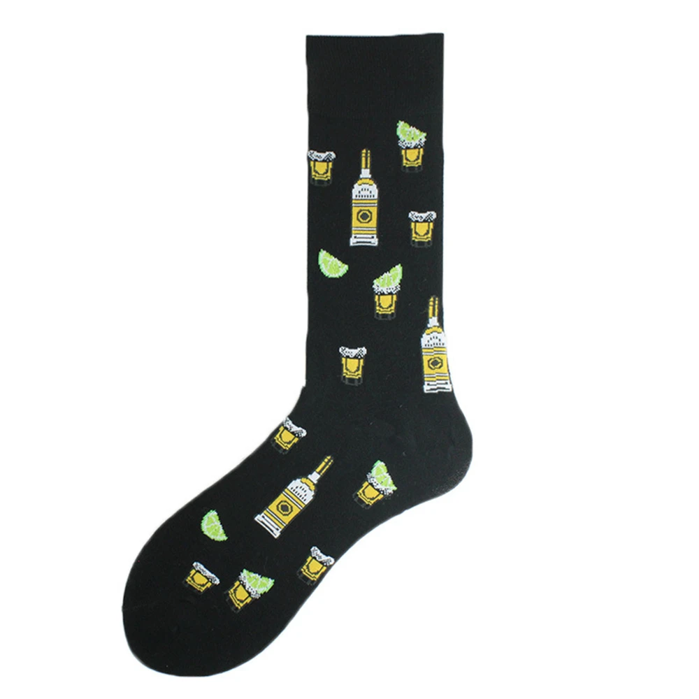 Alien Dinosaur Shark Animal Pattern, fashion lovers men and women cotton socks KF-05