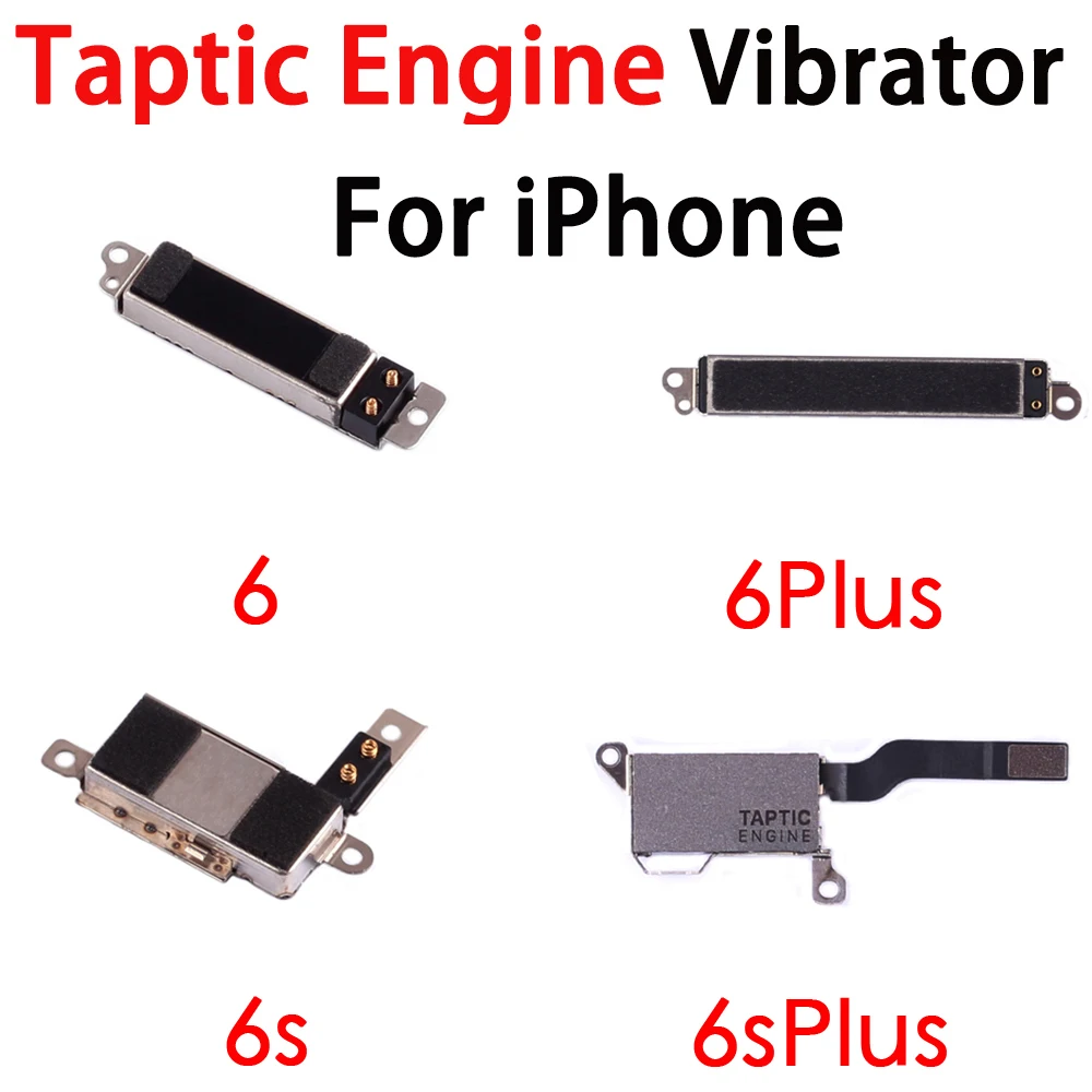 

Vibrate Motor Taptic Engine Flex Cable Compatible For iPhone 6 6Plus 6s 6sPlus Vibrator