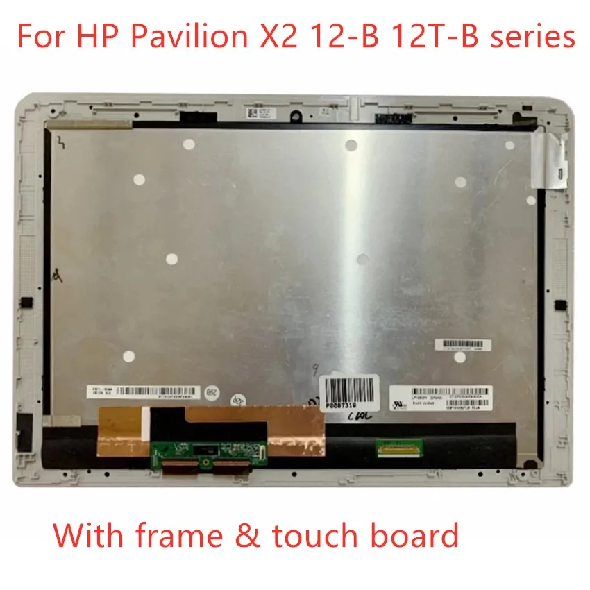 

For HP PAVILION X2 12-b 12t-b 12-B010NR 12-B012CA 12-B096MS 12-B020NR LCD LED Panel Display Touch screen Digitizer assembly