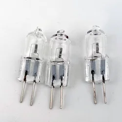 10Pcs Mini G4 Tungsten Halogen JC Type 20W G4 Light Bulb Lamp DC12V Spotlight Energy Saving For Crystal Chandelier Halogen Lamp