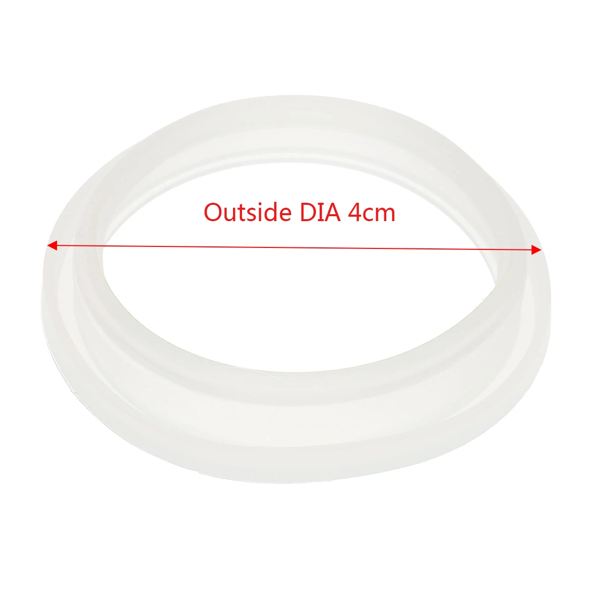 10Pcs Silicone Sealing O Rings Gaskets 4/4.8cm Outside DIA Vacuum Bottles Sealing Ring Pad Fasteners for 4.5/5.2cm Thermoses Lid