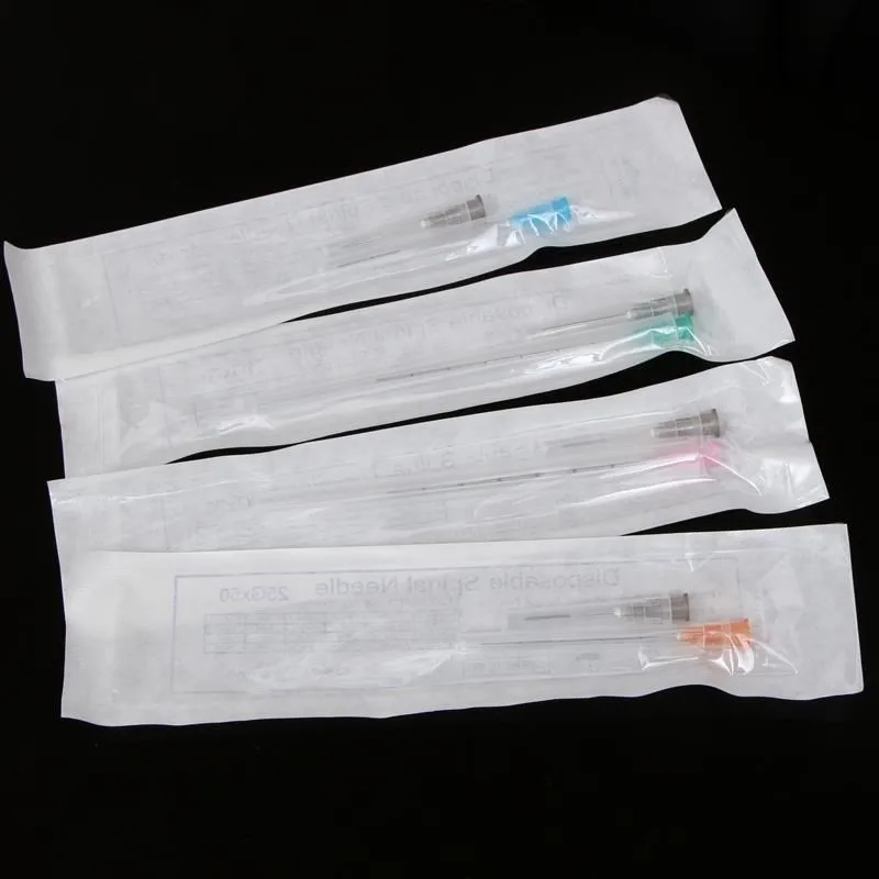 Micro Cannula Disposable Blunt Tip Needle 18G 21G 22G 23G 25G 27G 30G Plain Ends Notched For Filler Injection Uric Acid , 10sets