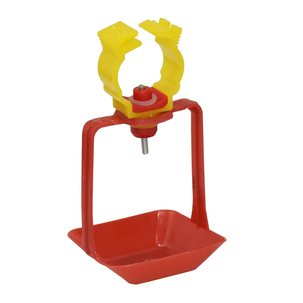 40 Pcs 25 Mm Chicken Quail Bird Automatic Water Bowl Yellow Nipple Drinker Hanging Drinking Cup Chicken Equipment