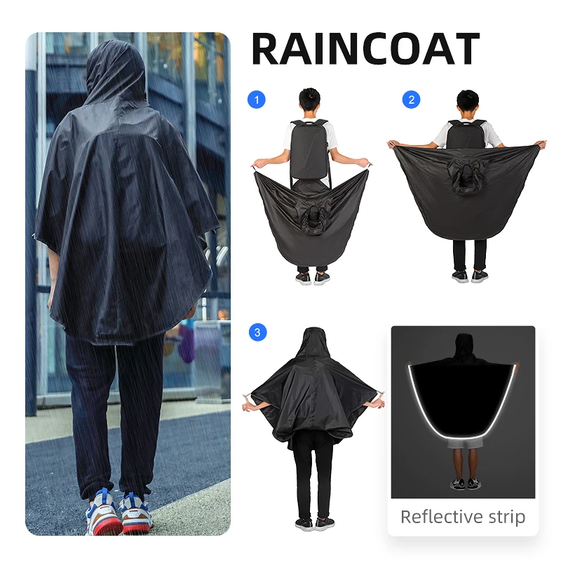 Mark Ryden Anti-thief TSA Lock Men Backpack Waterproof Raincoat 15.6 inch Laptop Bag Man Travel Bag