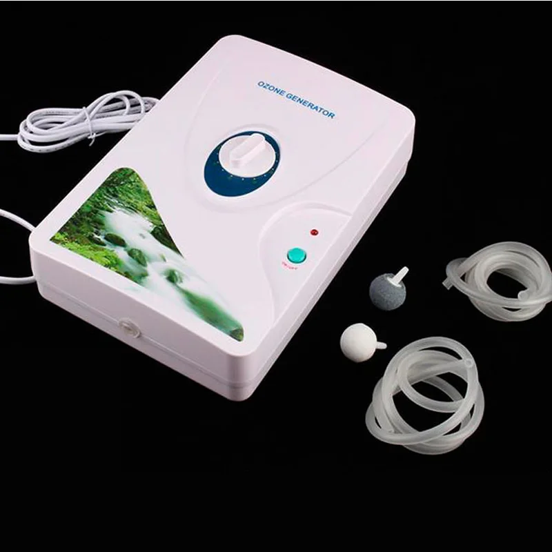 Air Purifier Ozone Generator Ozonator Wheel Timer Air Purifiers Oil Vegetable Meat Fresh Purify Air Water ozone 600mg