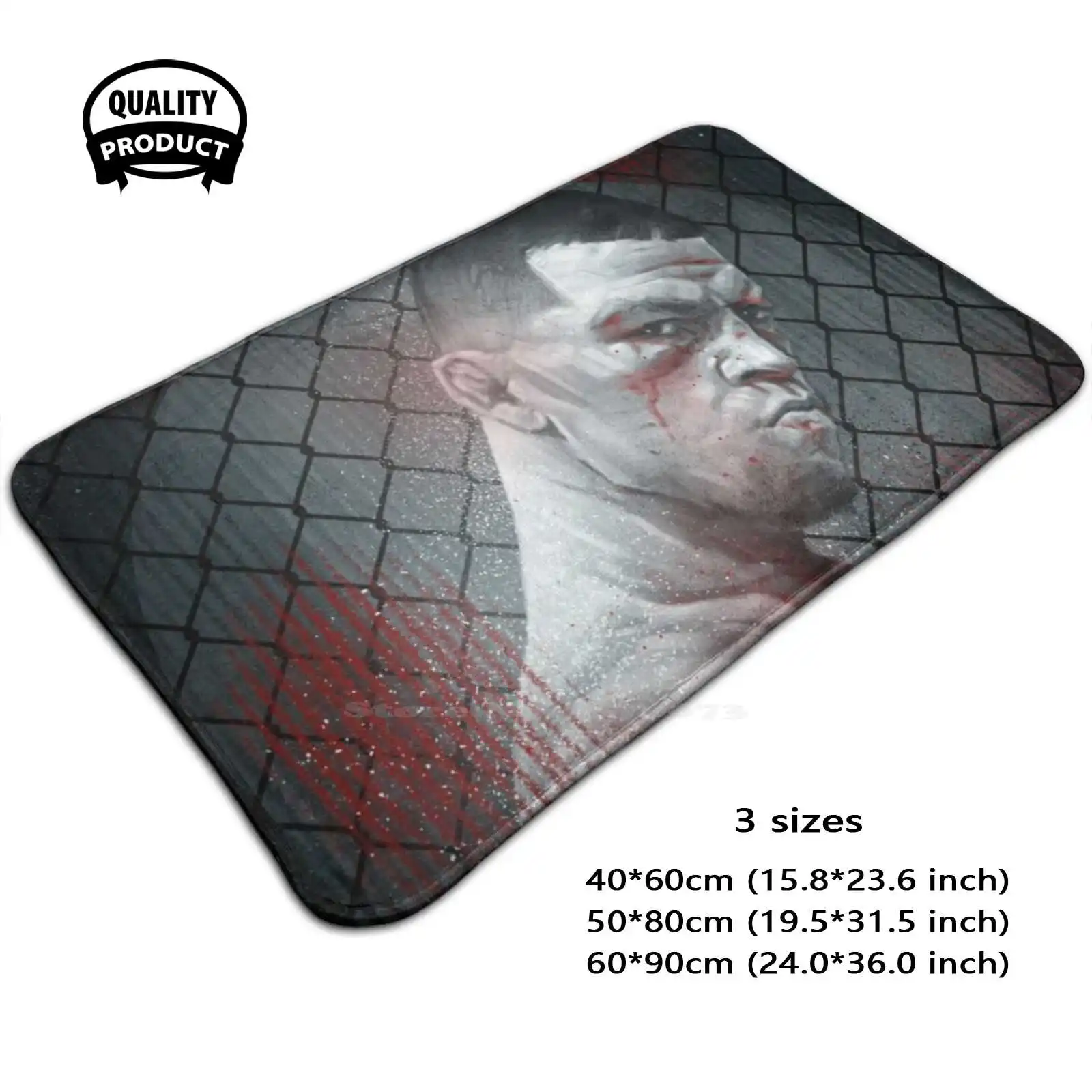 Nate Diaz Soft Cushion Home Carpet Door Mat Car Rug Nate Diaz 209 Ultimate Fighter Jujitsu Andrekoeksart Andre Koekemoer