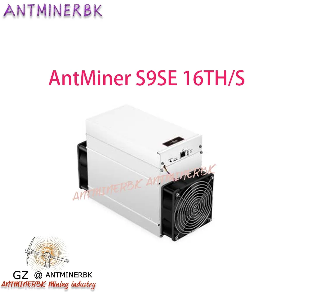 

Old Used AntMiner S9SE 16TH/S NO PSU Bitcoin BCH ASIC Miner Better Than S9 13.5t 14t S9j 14.5t S9k S11 S15