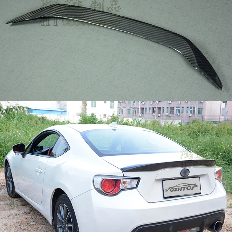 

For Toyota GT86 Subaru BRZ Scion FR-S FRP/Carbon Fiber Auto Car Rear Trunk Spoiler Wing 2012 - 2017