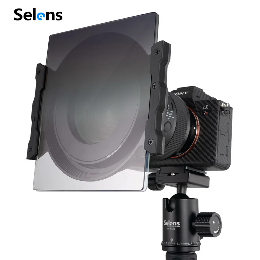 

Selens Aluminum IR ND Filter Holder 58mm 62mm 67mm 72mm 77mm 82mm 86mm 95mm 105mm Filter Adapter Ring For 150mm Insert Filter