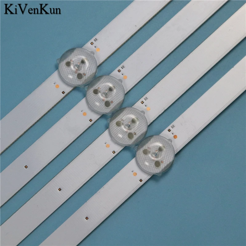 LED Backlight Strips For Hitachi 43HB16T72U 43HB16J72U Bars LED Kit Band 17DLB43VLXR1 LB43007 V0_04_38S Ruler VES430UNDL-2D-N01