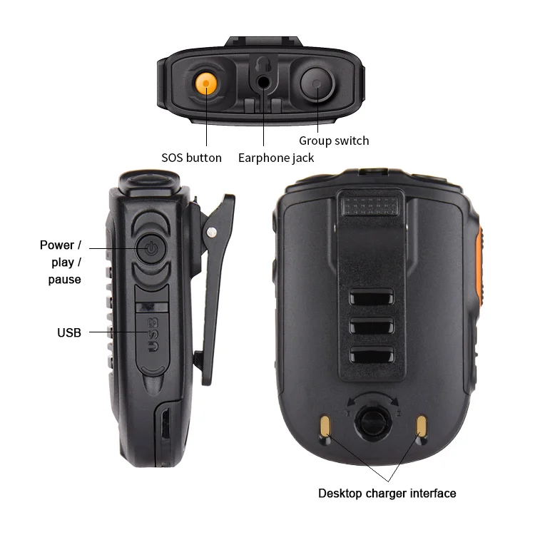 Zello用 Bluetooth4.2 スピーカーマイク 2個セット Zello用 Bluetooth4.2 スピーカーマイク 2個セット Zello用 Bluetooth4