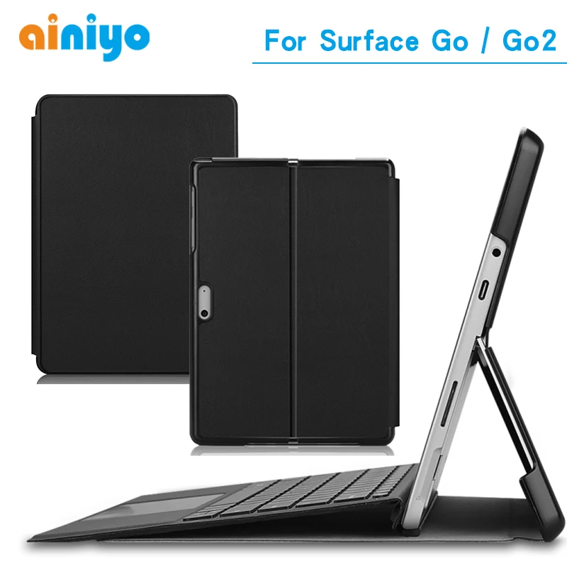 

For Microsoft Surface Go 10 inch Stand Cover Shell Can Hold Keyboard Surface Case for Surface Go 2 Go2 + film touch pen