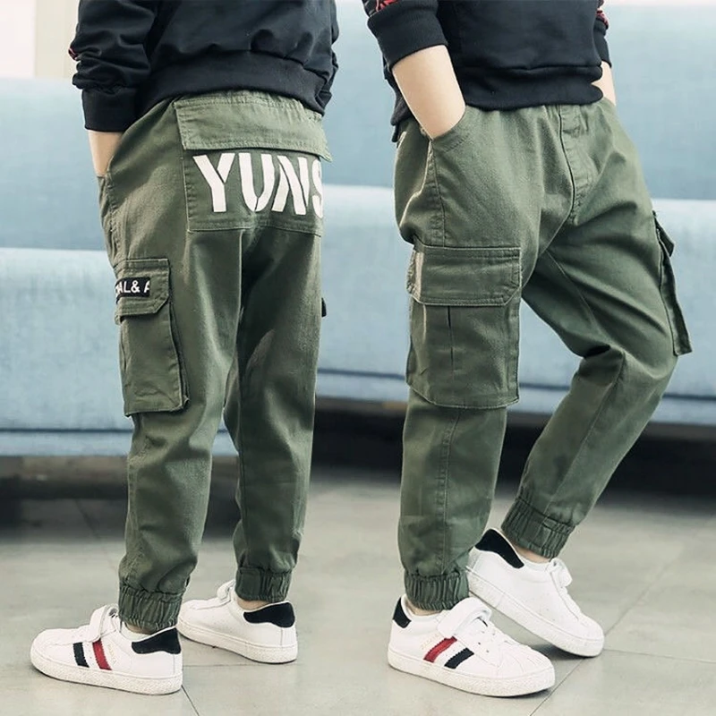 Sport Pants Boy Cargo Pants Boys Baby Trousers