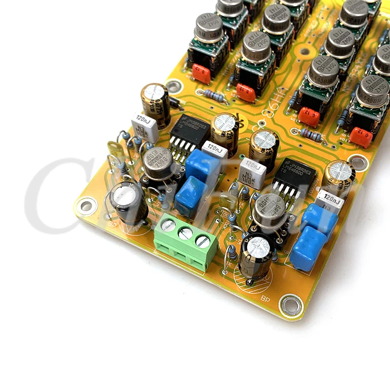 Golden Sealed OPA2111 + LME49600+Golden Sealed OPA445 High current fully balanced preamplifier board power amplifier board