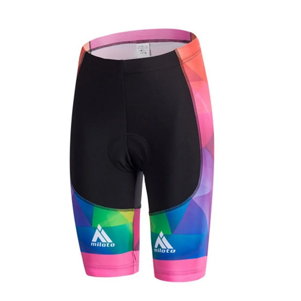MILOTO-Coolmax 20D Shockproof Padded Cycling Shorts for Women, MTB Shorts, Road Bike Shorts, Hot Sale, 20D
